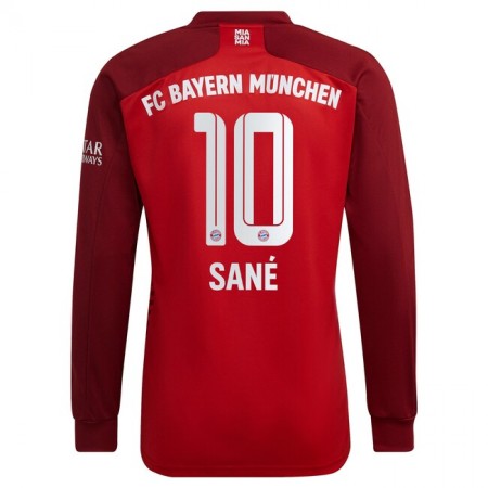 FC Bayern München Leroy Sane 10 Domaći Nogometni Dres 2021/2022 Dugim Rukavima
